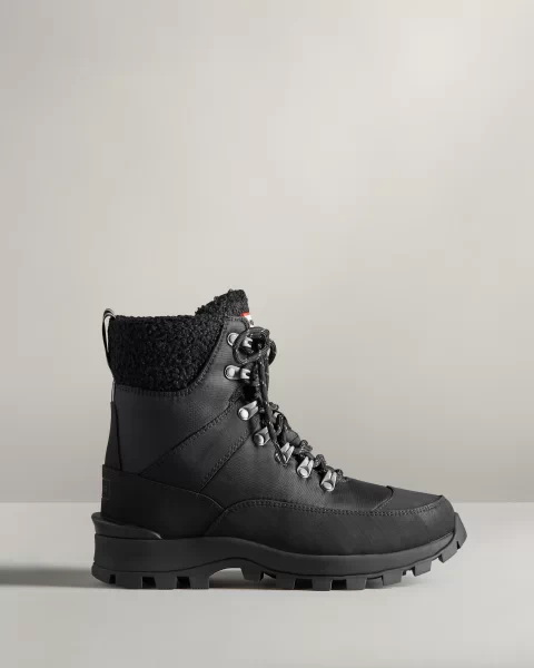 Women\'s Hunter Insulated Recycled Polyester Commando Boots Black | US7032945
