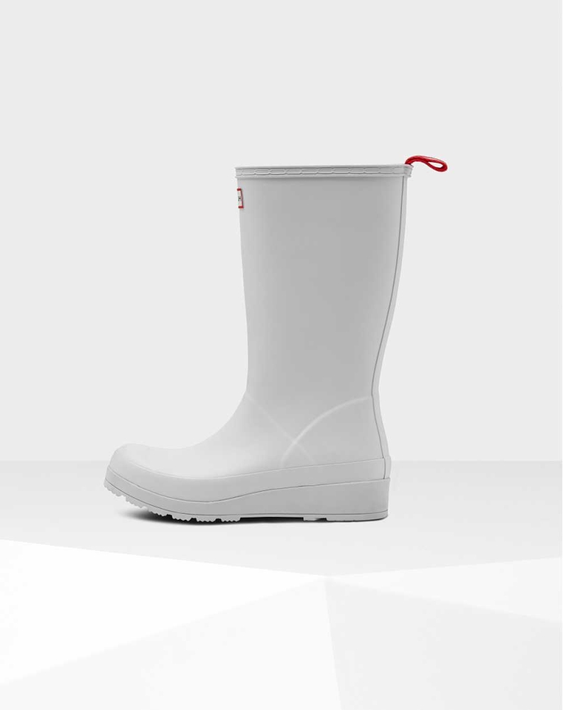 Women's Hunter Original Play Wellington Tall Rain Boots Grey | US3482107