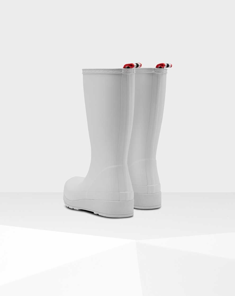 Women's Hunter Original Play Wellington Tall Rain Boots Grey | US3482107